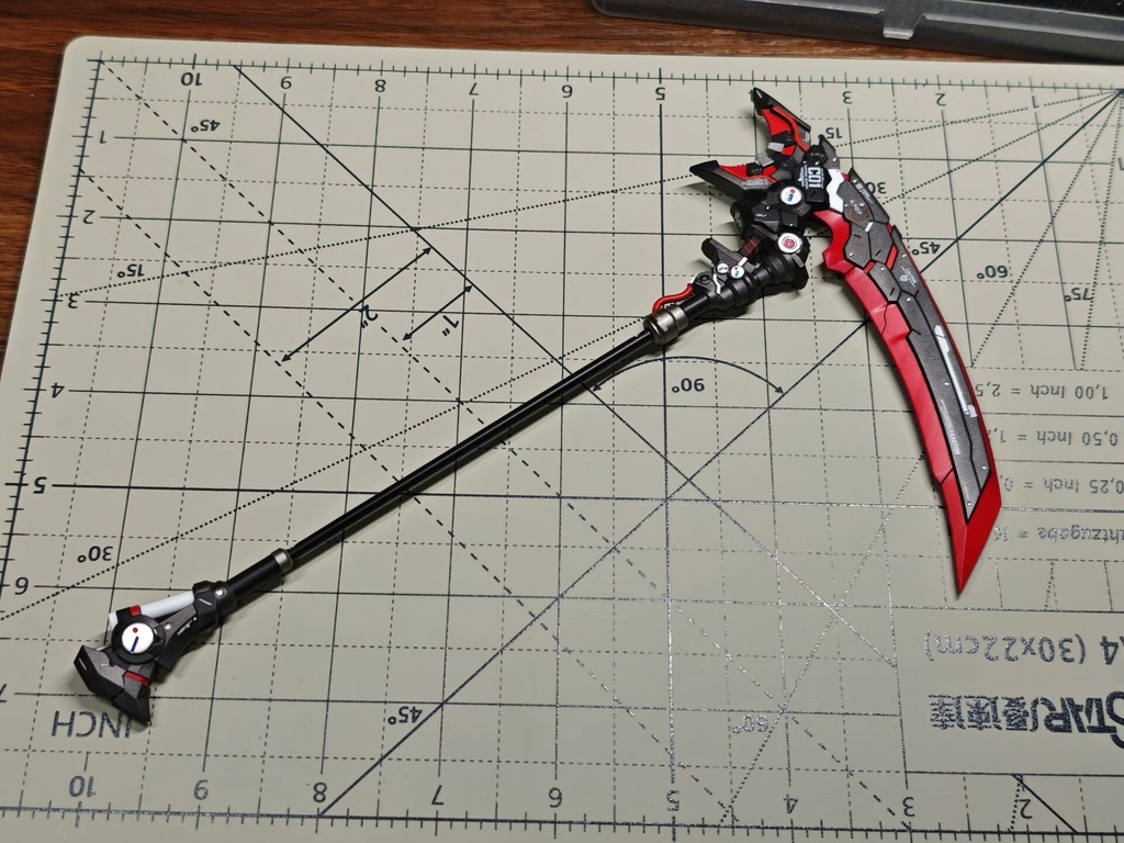 1/12スケール 大鎌 メガサイズ メガミデバイス 武器パーツ