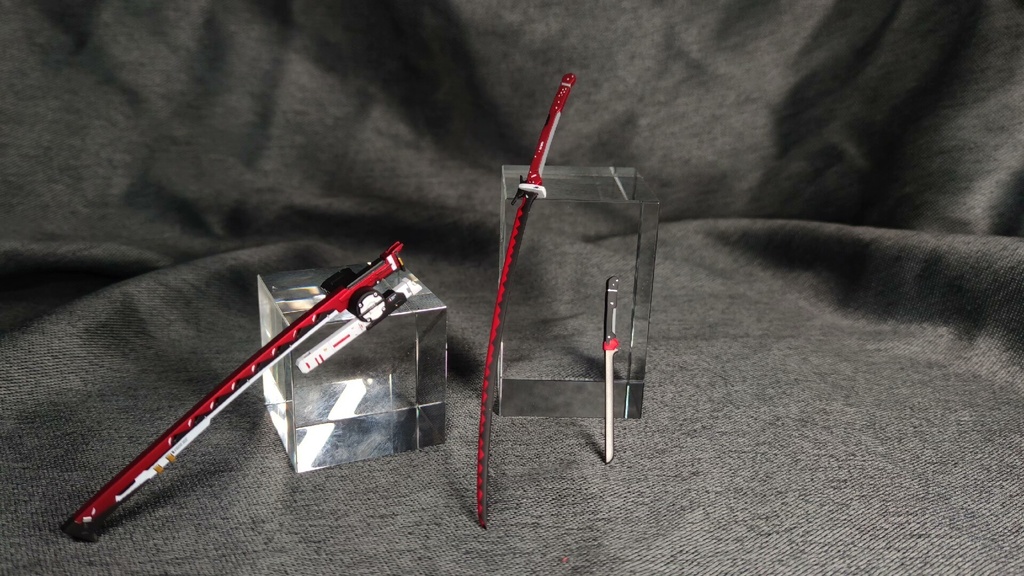 【夜煌】1/12スケール ルシア・深紅ノ影 刀 メガミデバイス 武器パーツ