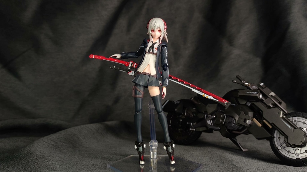 【夜煌】1/12スケール ルシア・深紅ノ影 刀 メガミデバイス 武器パーツ