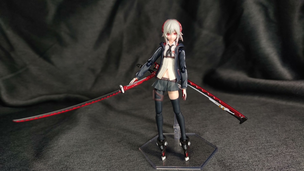 【夜煌】1/12スケール ルシア・深紅ノ影 刀 メガミデバイス 武器パーツ