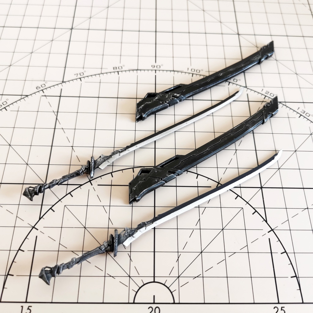 1/12スケール 太刀 メガミデバイス 武器パーツ