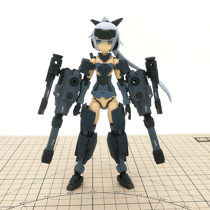 1/12スケール　重砲ユニット　砲台形態・可変ギミック　メガミデバイス　武器パーツ
