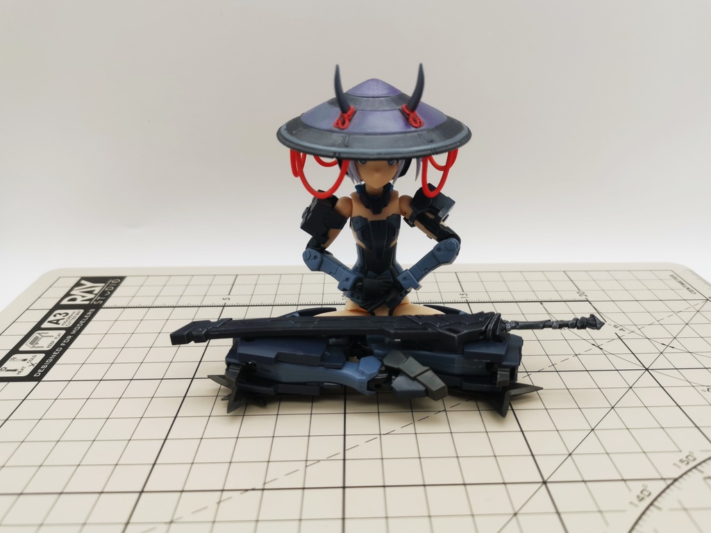 1/12スケール　陣笠　メガミデバイス