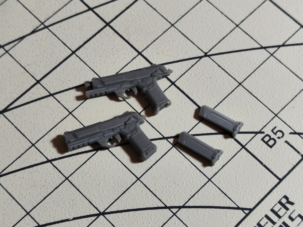 【4点セット】1/12 武器　ハンドガン　メガミデバイス　figma