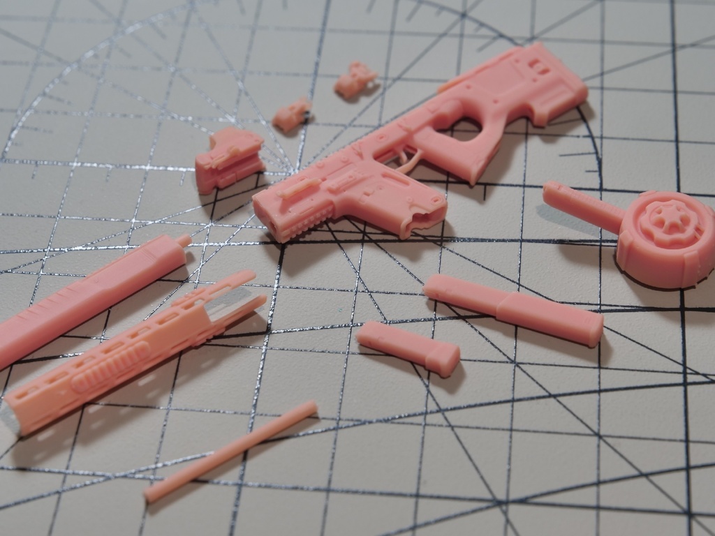 【KRISS Vector】1/12 武器　サブマシンガン　メガミデバイス　figma