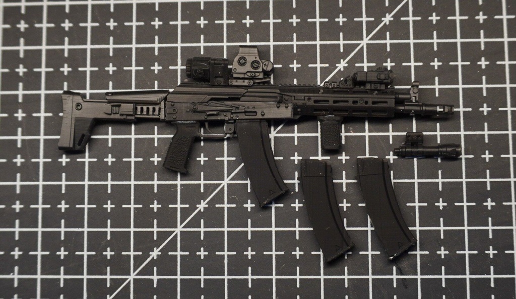 【AK105 SAG MK3】1/12 武器 ライフル メガミデバイス figma