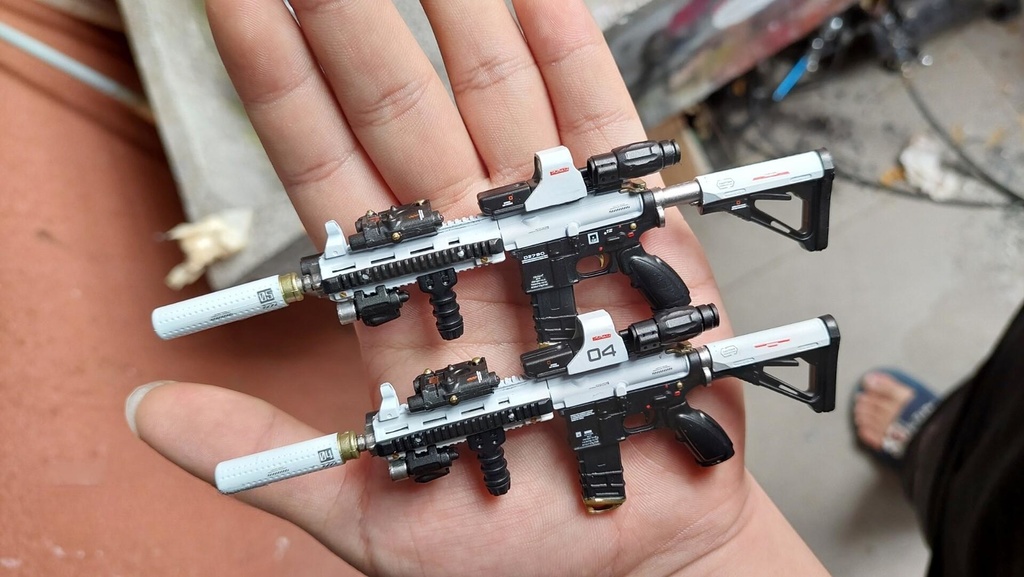 【HK416】1/6スケール　塗装済