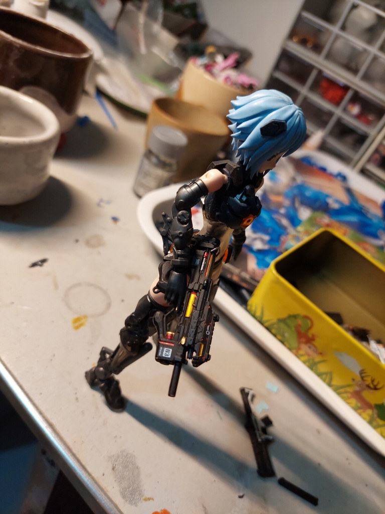 【P90】1/12スケール　塗装済