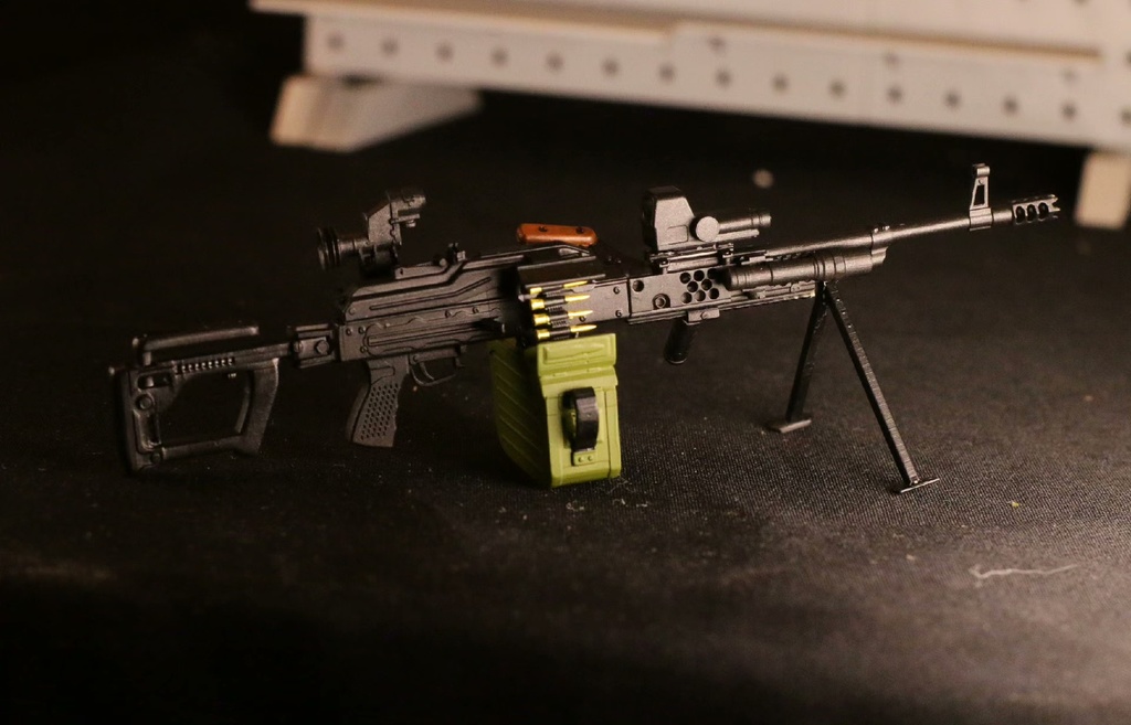 1/12スケール PKM 機関銃