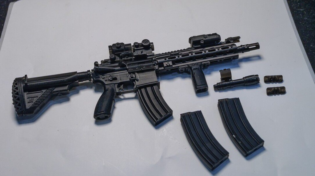 【1/12スケール】HK416D-SMR