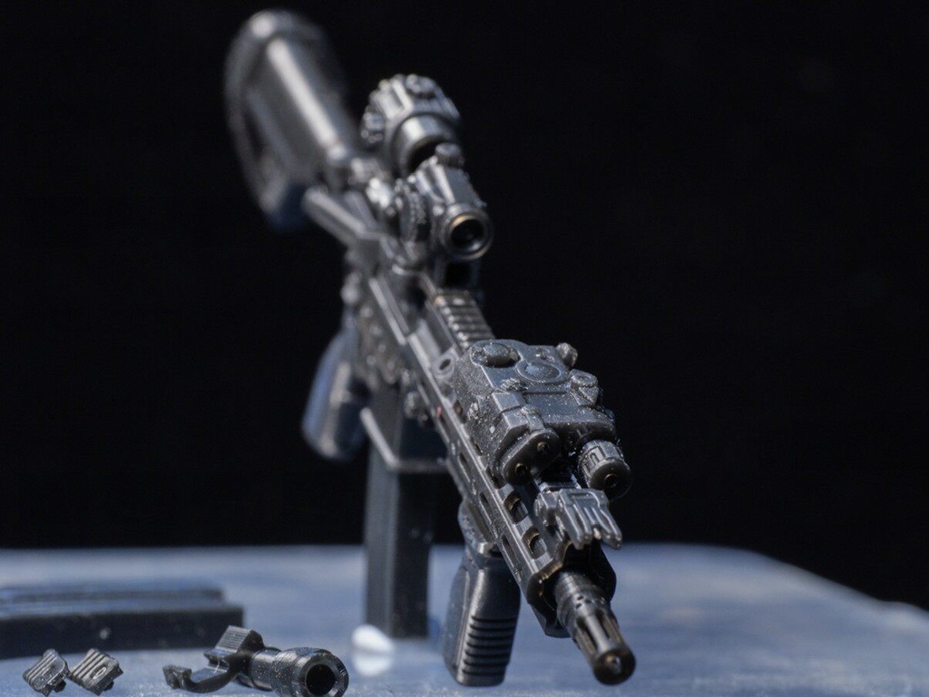【1/12スケール】HK416D-SMR