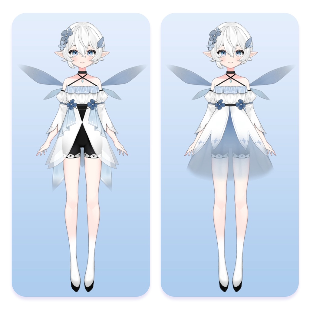 【汎用モデル】エルフの女の子