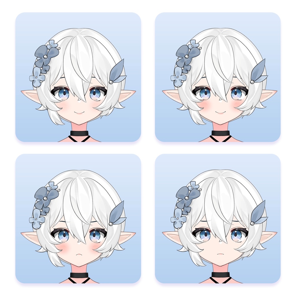 【汎用モデル】エルフの女の子