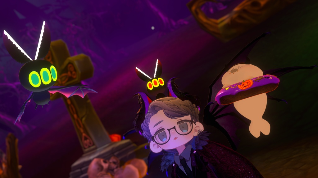 【追従ペット】シザーズバット【VRChat】