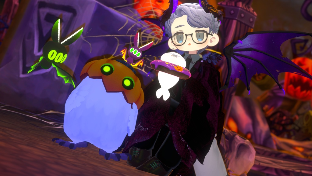 【追従ペット】シザーズバット【VRChat】