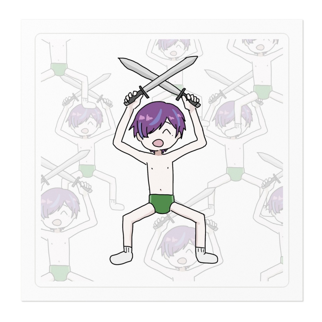 一ノ瀬ソラのぱんつまんステッカー