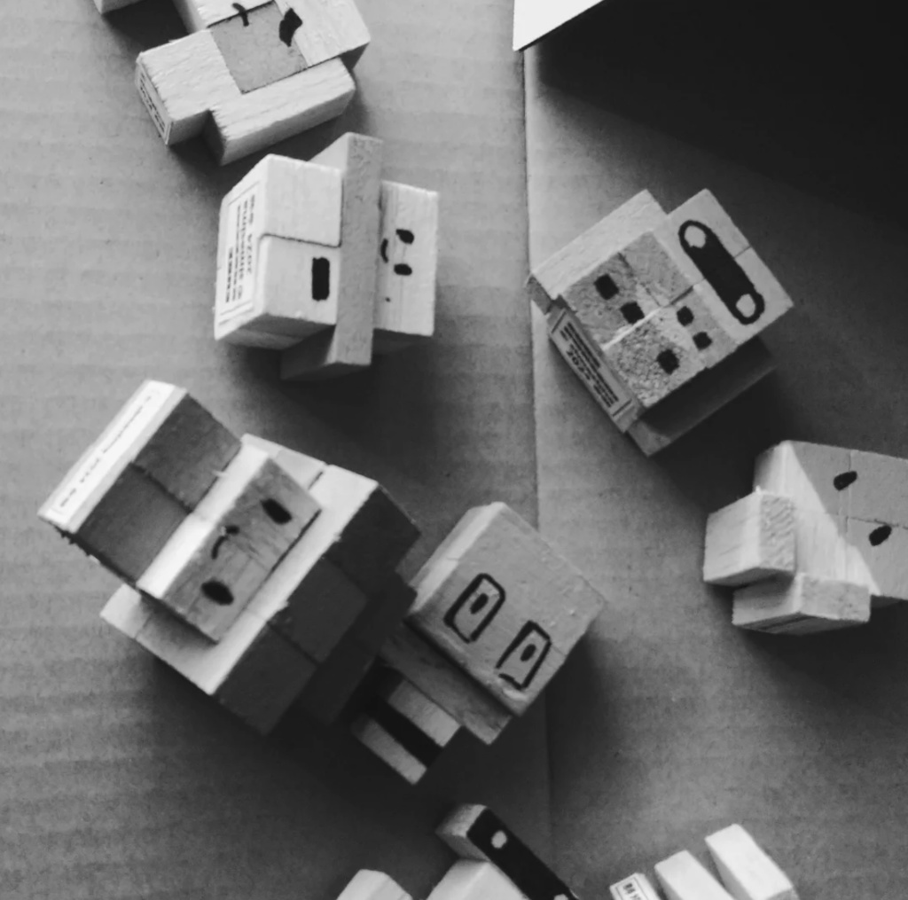 スペースインベーディアンキューブこけし 完全受注生産12体セット