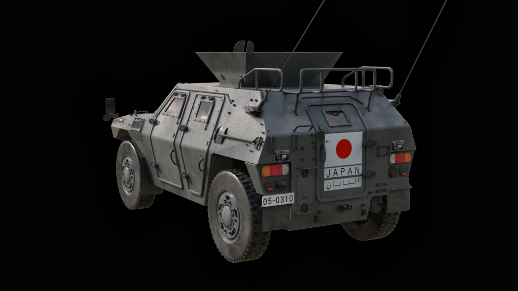 陸上自衛隊(JSDF)軽装甲機動車