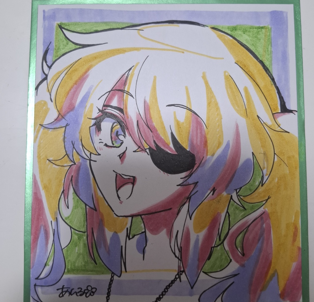 【小色紙】ギャル