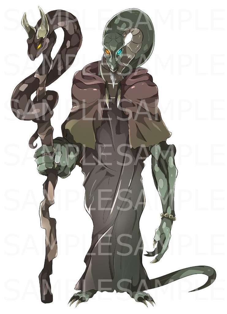 クトゥルフ神話TRPG向け 神話生物素材Vol.2 【旧神との邂逅編】