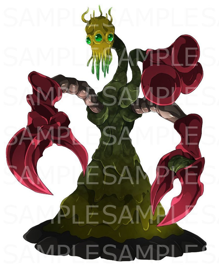 クトゥルフ神話TRPG向け 神話生物素材Vol.2 【旧神との邂逅編】