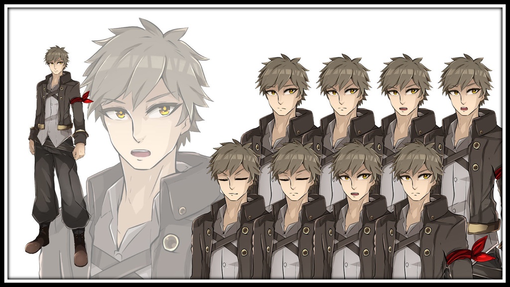 高画質立ち絵素材 「アリオ」