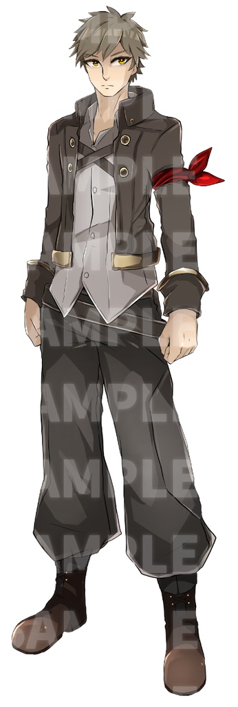 高画質立ち絵素材 「アリオ」