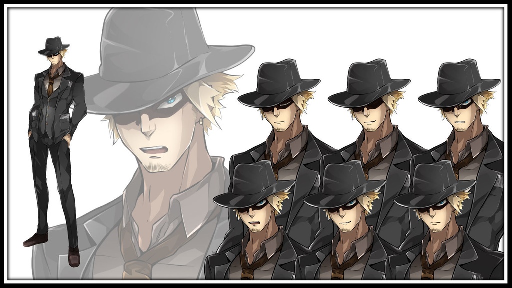 高画質立ち絵素材 情報屋 「ジーフォー」