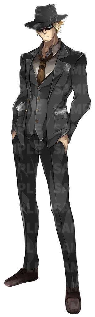 高画質立ち絵素材 情報屋 「ジーフォー」