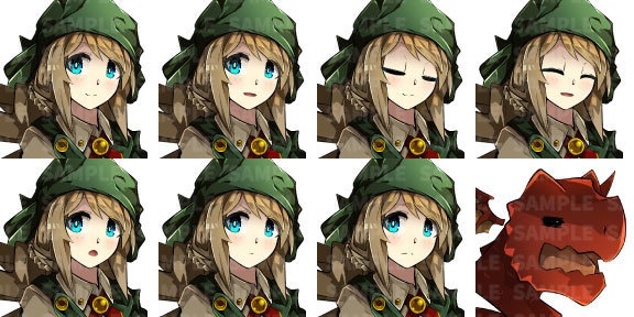 高画質立ち絵素材 魔物ブリーダー/魔物博士 「リーデル」