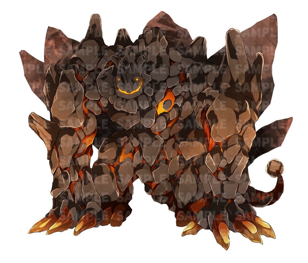 高画質モンスターグラフィック素材 オリジナルドラゴンVol.1 6体 各4色