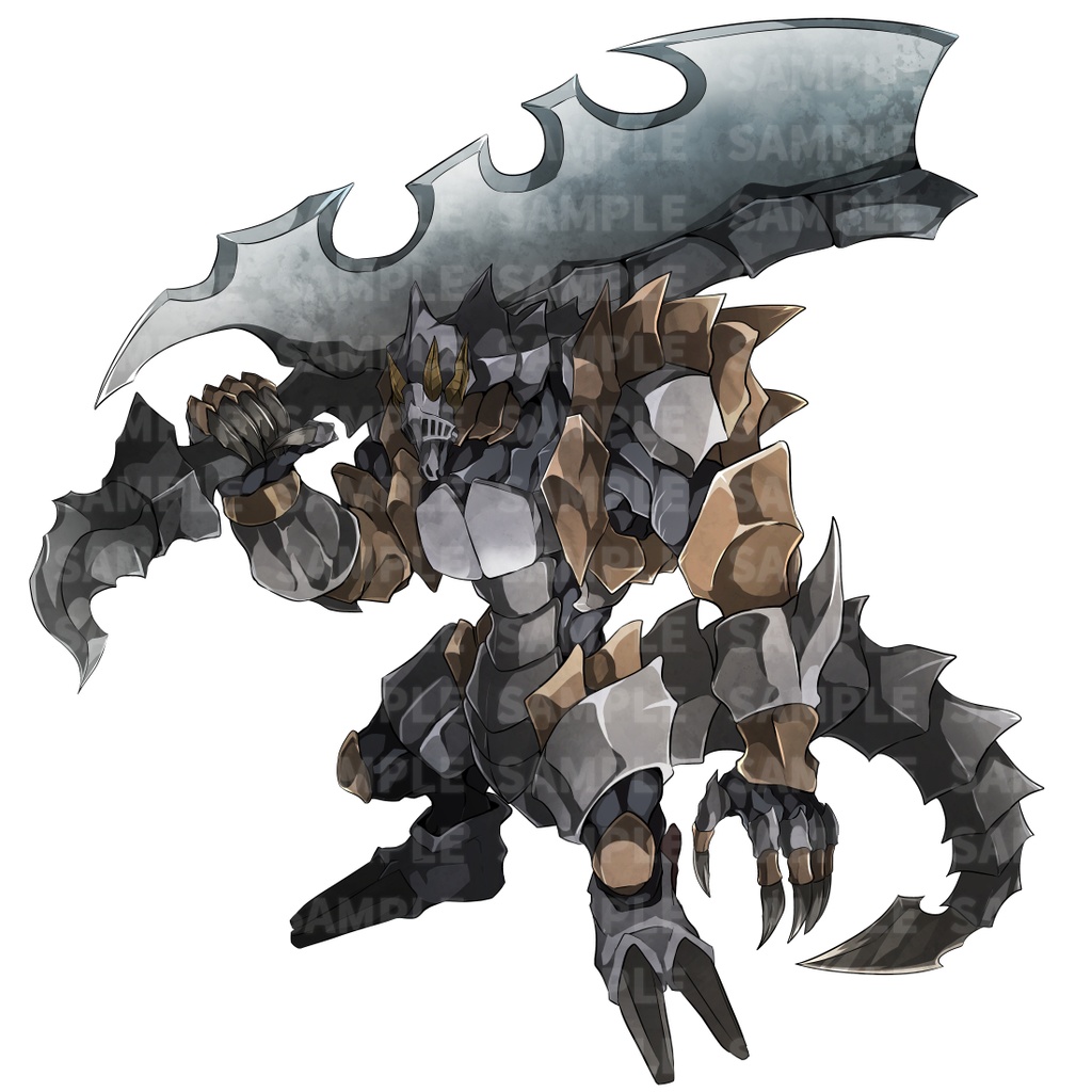 高画質モンスターグラフィック素材 オリジナルドラゴンVol.1 6体 各4色