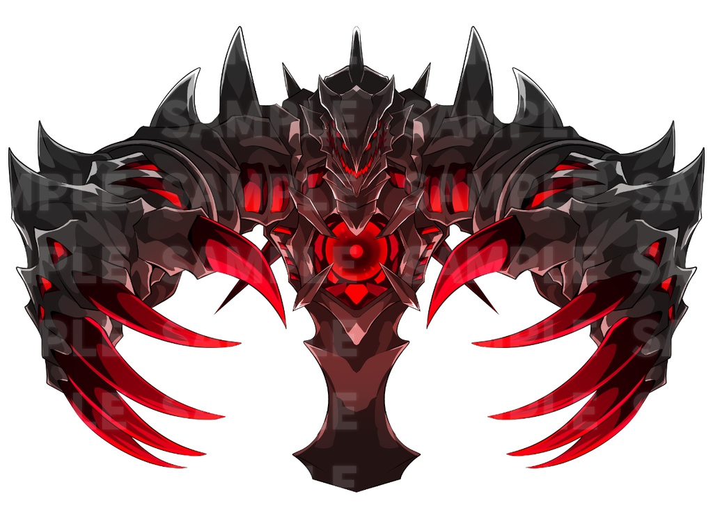 高画質モンスターグラフィック素材 悪魔 5体+1体