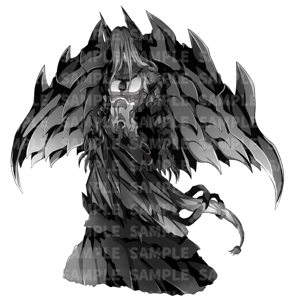 高画質モンスターグラフィック素材 悪魔 5体+1体