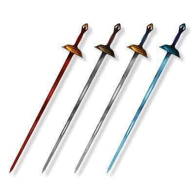 高画質イラスト素材 「武器素材パック Vol.2」