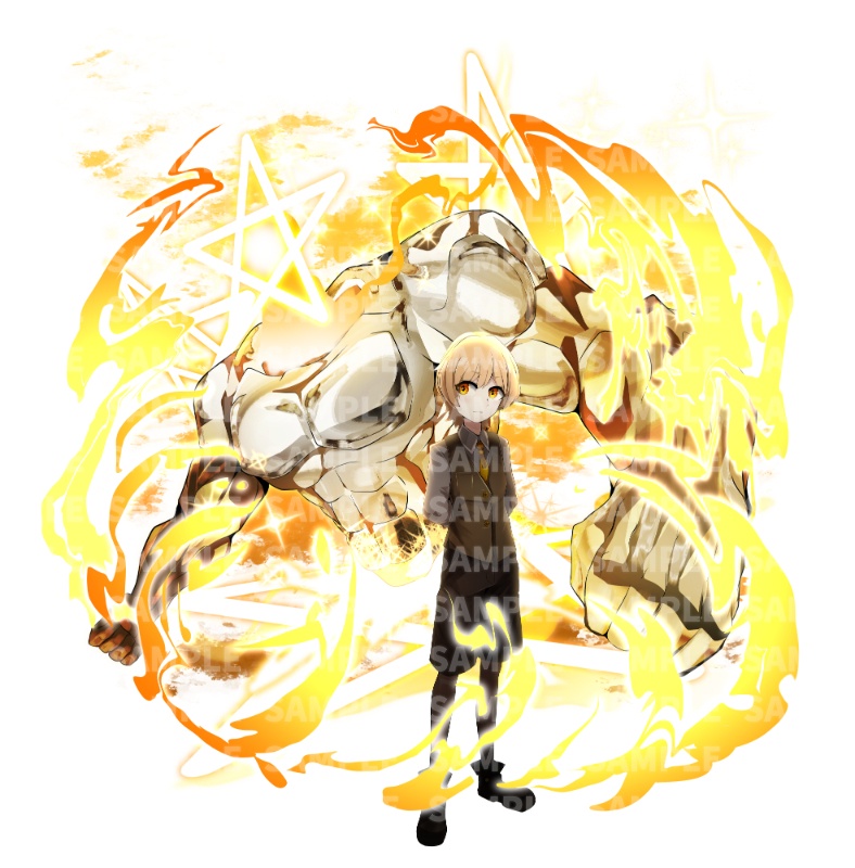 高画質立ち絵素材 悪魔と少年