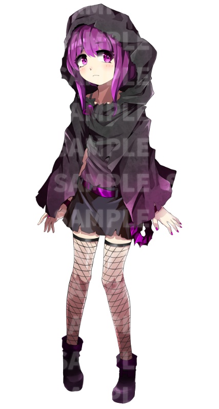 高画質立ち絵素材 悪魔と少女