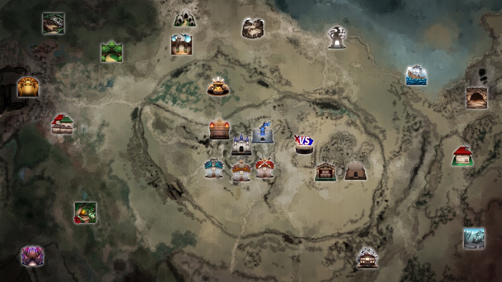 ゲーム制作向けマップアイコン素材集 50パターン以上