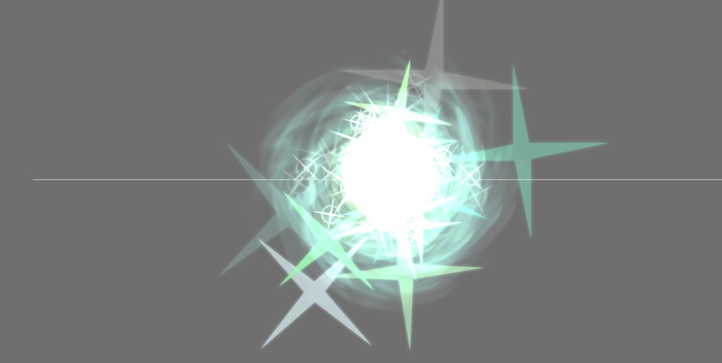 Effekseer製 エフェクトデータ集 Vol.1 200種類以上セット