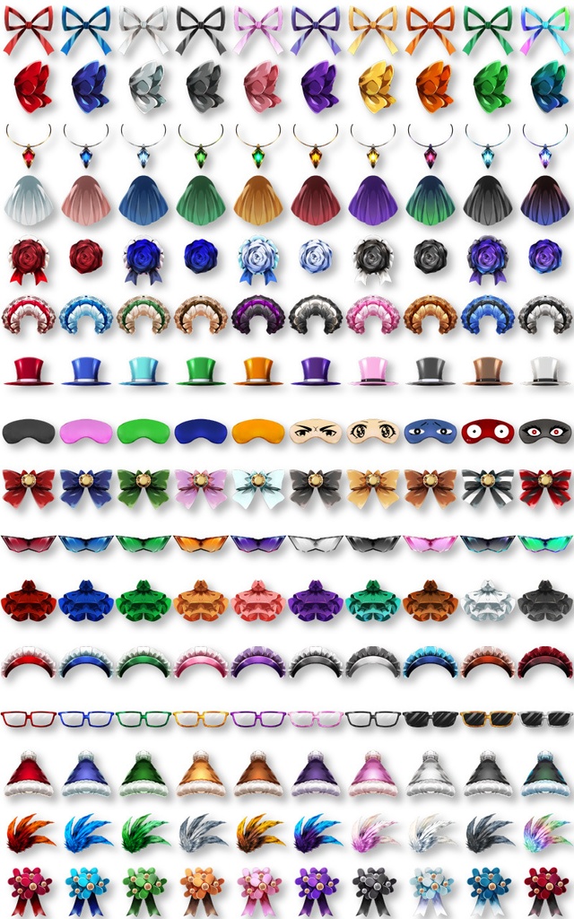 高画質アクセサリー素材集 おまけ付き