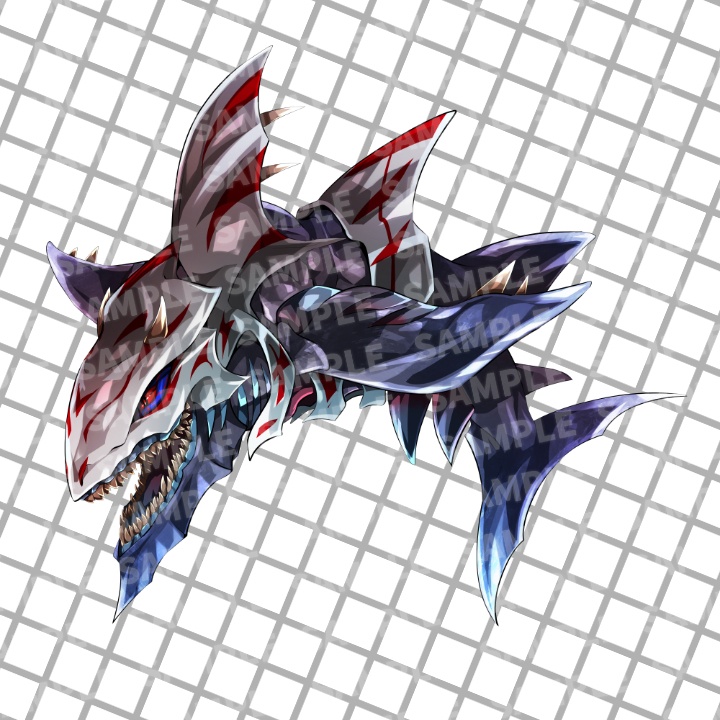 高画質モンスターグラフィック素材 オリジナルドラゴン 6体 各4色