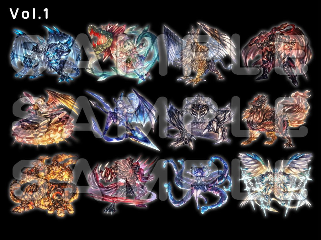 エネミーグラフィック素材集 【強敵の再来】