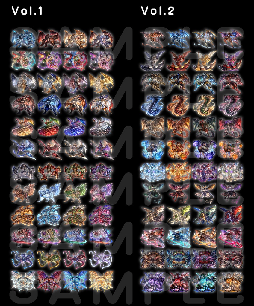 エネミーグラフィック素材集 【強敵の再来】