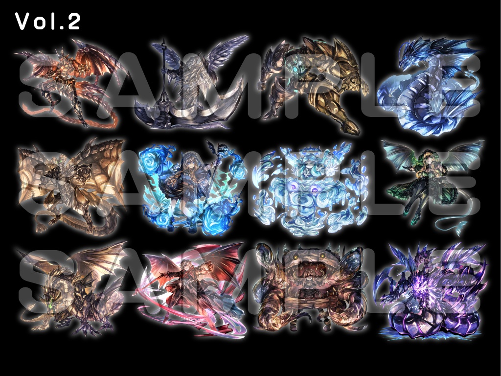 エネミーグラフィック素材集 【強敵の再来】