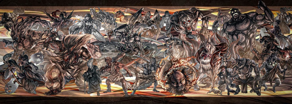 イラスト素材集 【妖怪】