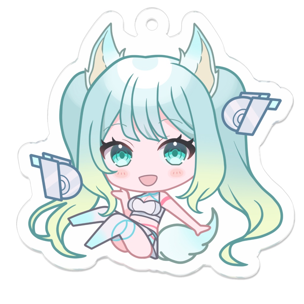 【新モデル記念/GEN2】SDイラスト/連れてってねねちゃんGEN2【アクリルキーホルダー】