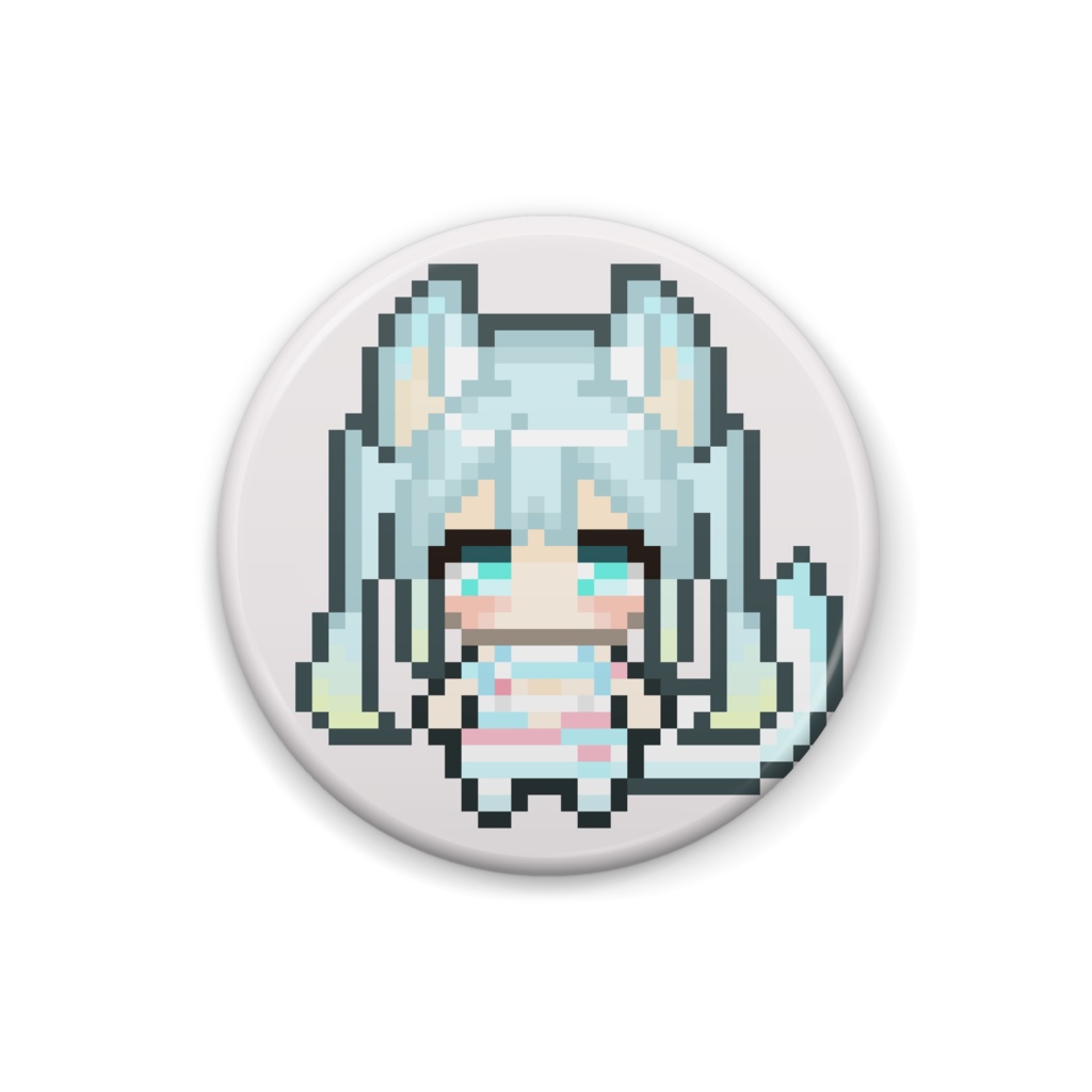 【新モデル記念/GEN2】ドッド化ねねちゃん【缶バッジ】
