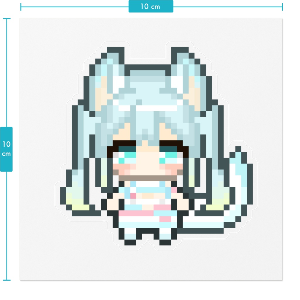 【新モデル記念】ステッカー/ドットの姿