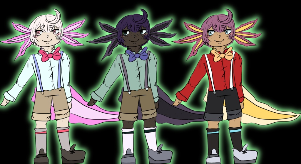 (Original 3D Model) Milo the axolotl