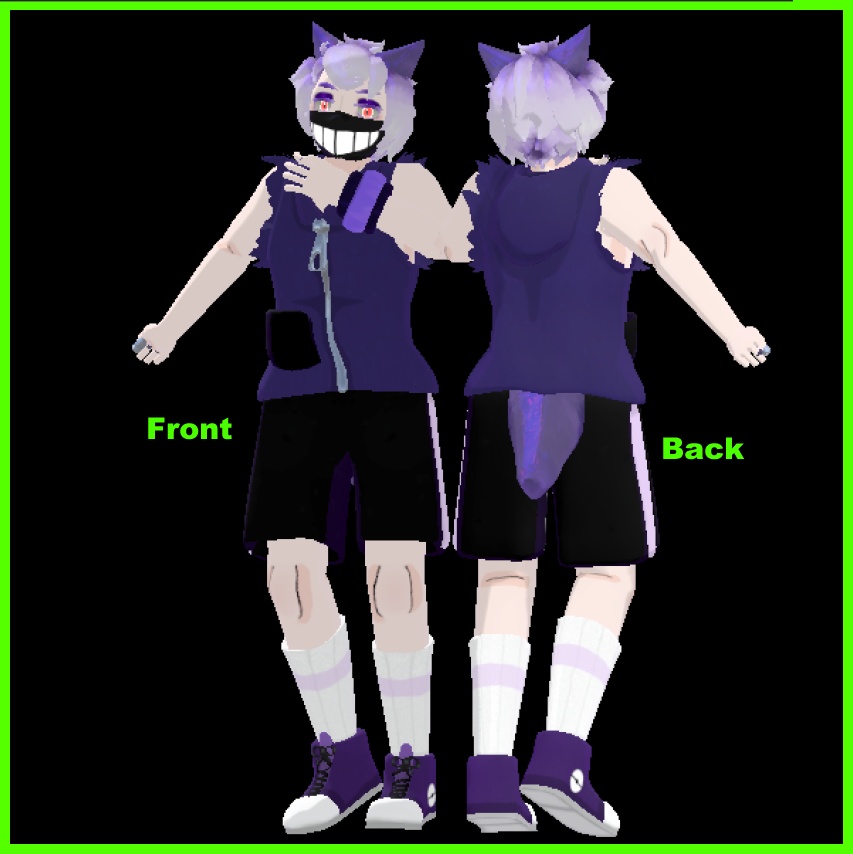 (Original 3D Model) Saeran the Ghost Creature